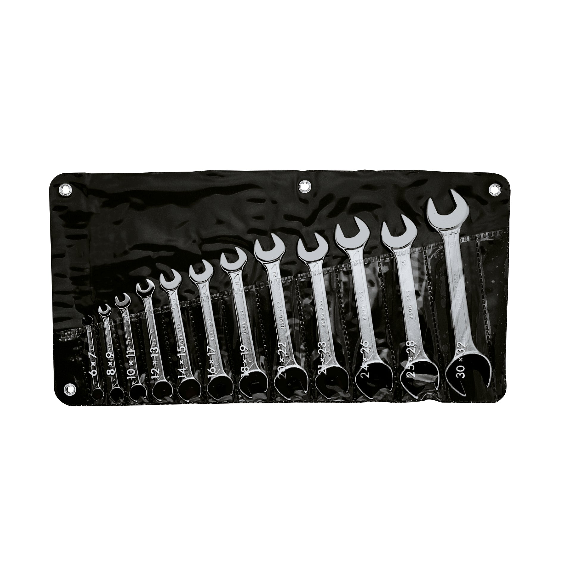252 N/B12 - Set of 12 double open ended wrenches - Usag - U02520866 252 N/B12 - Set of 12 double open ended wrenches - Usag - U02520866